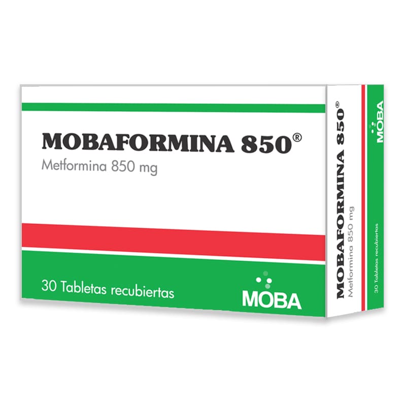 MOBAFORMINA 850MG 30 TABLETA (Metformina 850mg)
